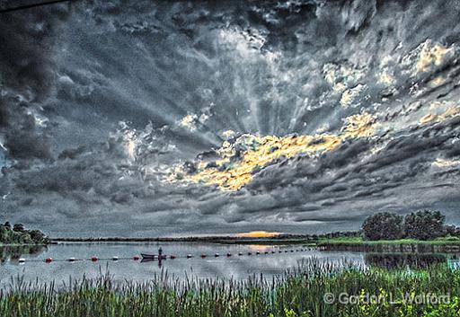 Evening Sunrays_DSCF20944-6.jpg - Photographed along the Rideau Canal Waterway at Kilmarnock, Ontario, Canada.